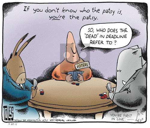 Tom Toles on Wednesday July 27, 2011 Comic Strip