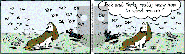 Fred Basset on Thursday November 26, 2020 Comic Strip