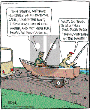 In the Bleachers on Tuesday November 18, 2003 Comic Strip