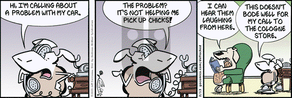 DeFlocked - Thursday February 13, 2025 Comic Strip