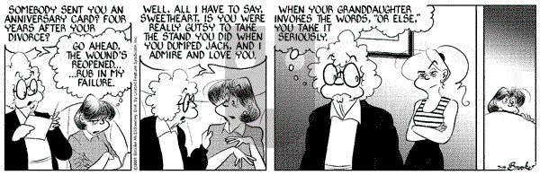 9 Chickweed Lane on Saturday July 14, 2001 Comic Strip