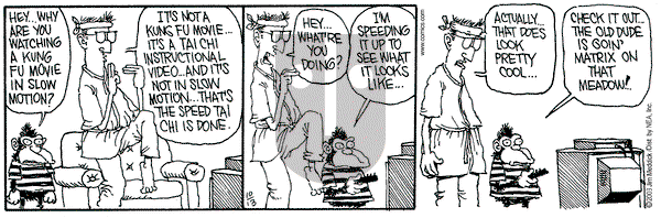 Monty on Monday October 13, 2003 Comic Strip