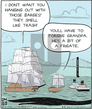 Brevity on Thursday April 3, 2014 Comic Strip