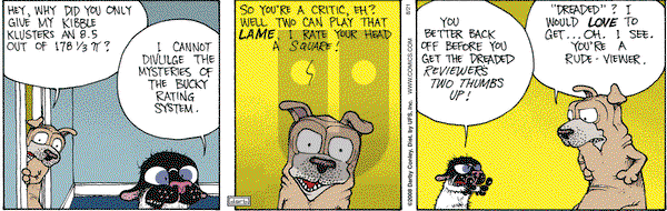Get Fuzzy on Thursday August 21, 2008 Comic Strip