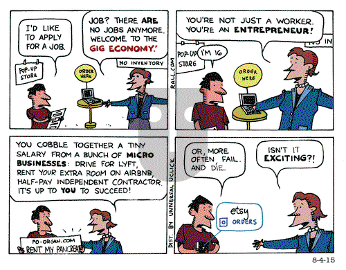 Ted Rall on Tuesday August 4, 2015 Comic Strip