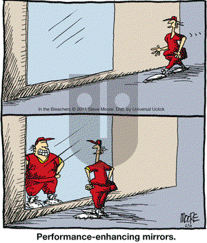 In the Bleachers - Saturday June 11, 2011 Comic Strip