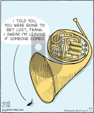 Brevity on Saturday August 30, 2008 Comic Strip