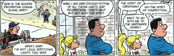 Cleats on Thursday December 2, 2004 Comic Strip