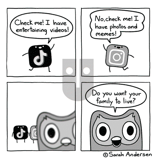 Sarah's Scribbles on Wednesday February 7, 2024 Comic Strip