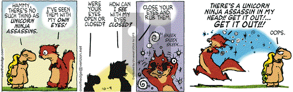 Over the Hedge on Tuesday October 4, 2011 Comic Strip