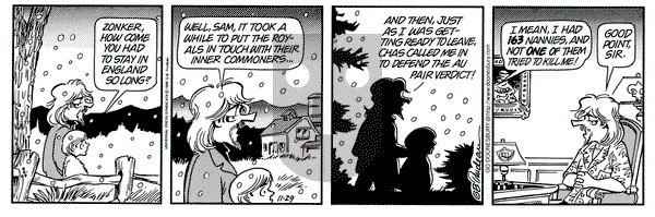 Doonesbury on Saturday November 29, 1997 Comic Strip