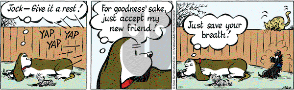 Fred Basset on Wednesday January 13, 2021 Comic Strip