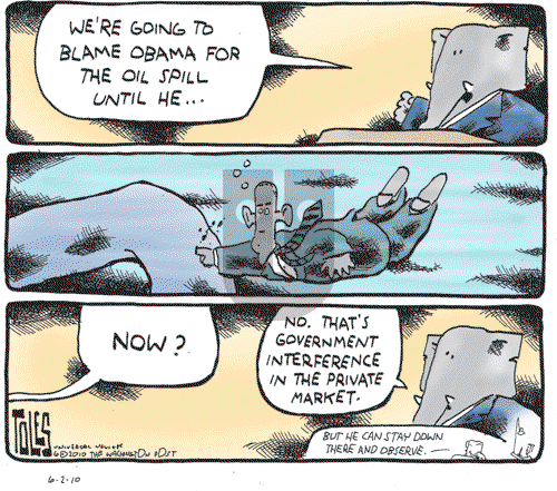 Tom Toles - Wednesday June 2, 2010 Comic Strip