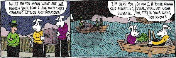 Overboard on Thursday April 29, 2021 Comic Strip