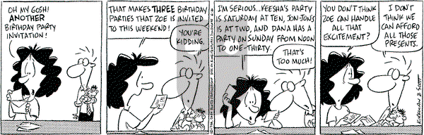 Baby Blues - Thursday June 6, 1996 Comic Strip