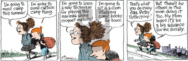 Cul de Sac on Friday June 13, 2025 Comic Strip