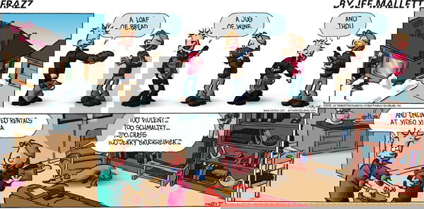 Frazz on Sunday January 9, 2005 Comic Strip