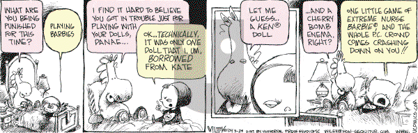 Non Sequitur on Wednesday March 24, 2004 Comic Strip