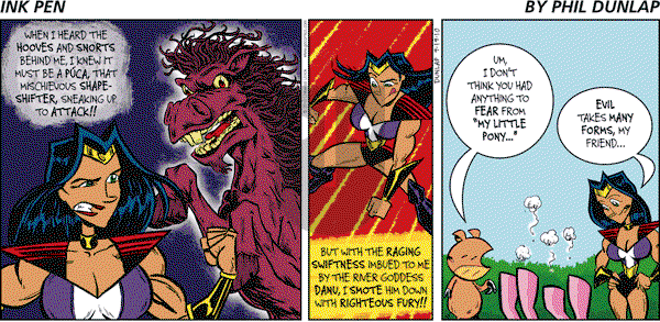 Ink Pen - Sunday September 19, 2010 Comic Strip