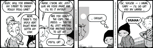 The Boondocks on Wednesday June 6, 2007 Comic Strip