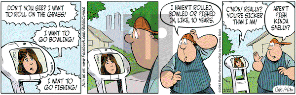 Baldo on Wednesday March 20, 2013 Comic Strip