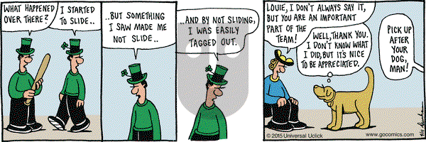 Overboard on Saturday April 11, 2015 Comic Strip