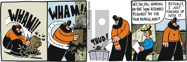 Overboard on Monday January 10, 2011 Comic Strip