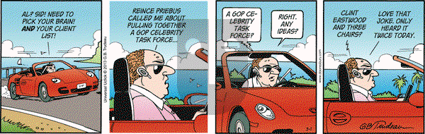 Doonesbury on Saturday March 1, 2014 Comic Strip
