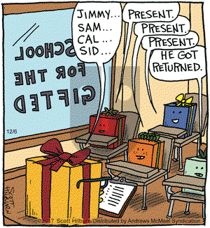 The Argyle Sweater on Wednesday December 6, 2017 Comic Strip