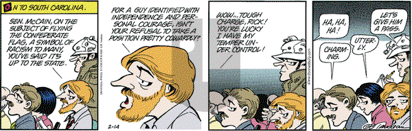 Doonesbury on Monday February 14, 2000 Comic Strip