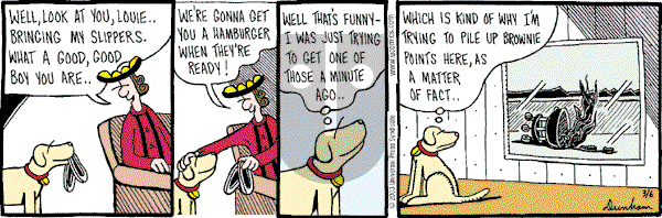 Overboard on Thursday March 6, 2003 Comic Strip