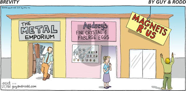 Brevity on Sunday March 16, 2008 Comic Strip