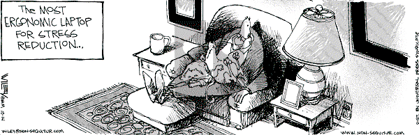 Non Sequitur on Saturday October 14, 2000 Comic Strip