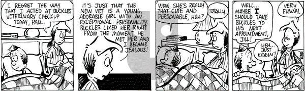 Buckles on Saturday July 12, 2025 Comic Strip