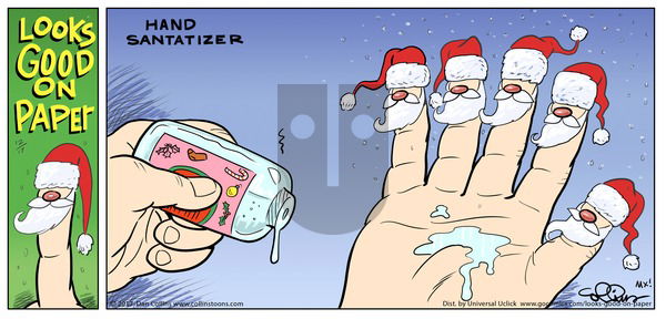Looks Good on Paper - Sunday December 17, 2017 Comic Strip