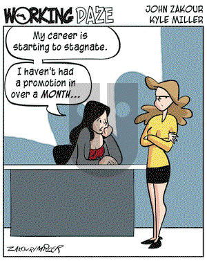 Working Daze on Monday January 17, 2005 Comic Strip