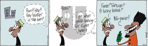 The Knight Life on Sunday February 8, 2015 Comic Strip