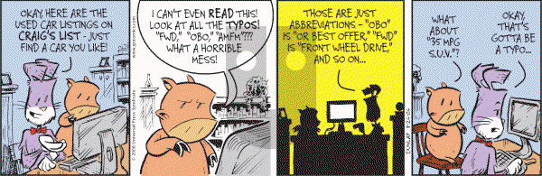 Ink Pen - Saturday August 26, 2006 Comic Strip