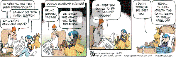 Non Sequitur on Saturday March 23, 2013 Comic Strip