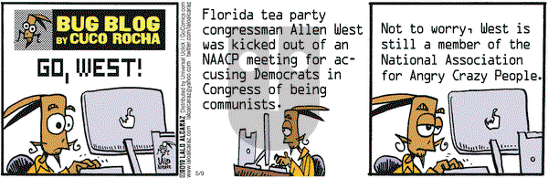 La Cucaracha on Wednesday May 9, 2012 Comic Strip