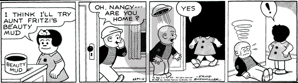 Nancy on Friday September 12, 1969 Comic Strip