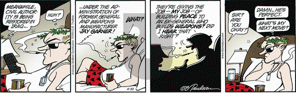 Doonesbury on Wednesday April 30, 2025 Comic Strip