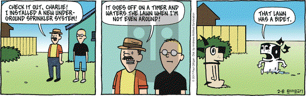 Pooch Cafe - Thursday February 8, 2024 Comic Strip