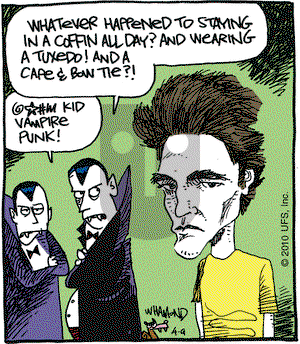 Reality Check on Friday April 9, 2010 Comic Strip