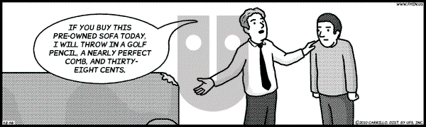 F Minus on Thursday December 16, 2010 Comic Strip