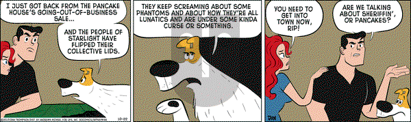 Rip Haywire on Tuesday October 22, 2019 Comic Strip