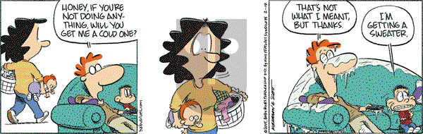Baby Blues on Saturday February 14, 2015 Comic Strip
