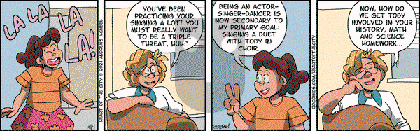 Heart of the City - Friday October 4, 2024 Comic Strip