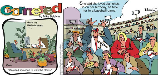 Cornered on Sunday July 27, 2014 Comic Strip