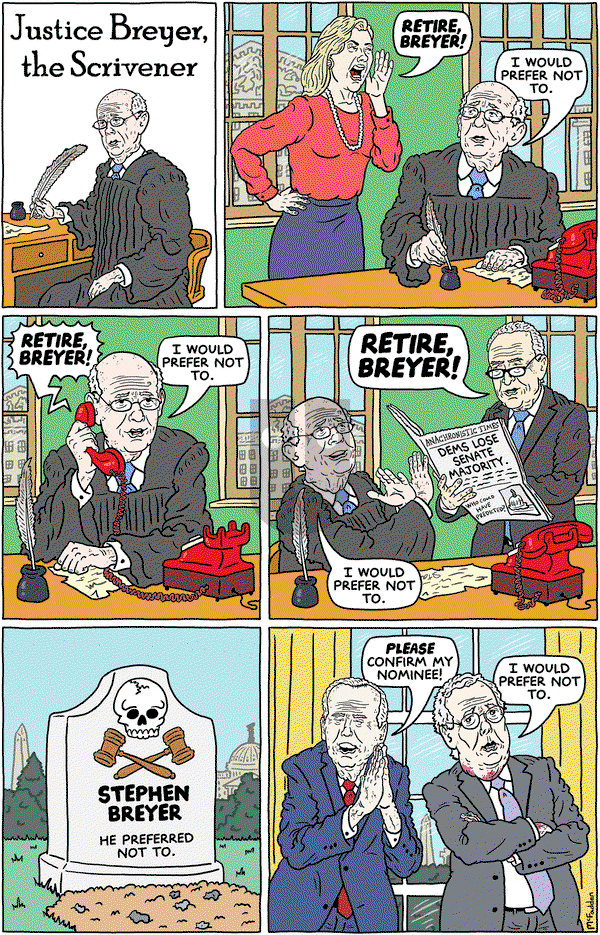 Brian McFadden - Monday August 9, 2021 Comic Strip